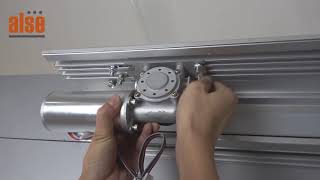 ALSE Instalación motor para puerta automática Sprint