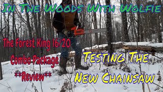 Forest King 16/20 Chainsaw Combo Review and Test