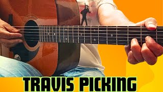 COMPILATION: Travis Picking Techniques for Beginner Guitarists