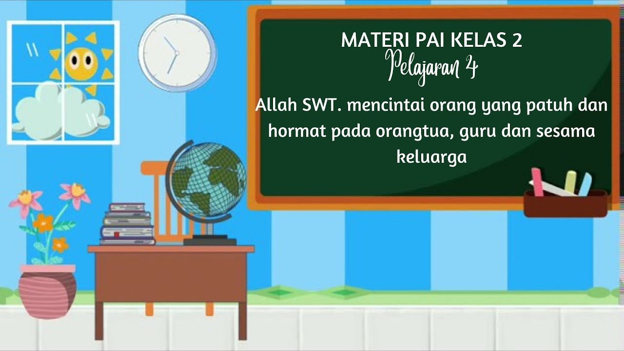 VIDEO PEMBELAJARAN PAI KELAS 2 || PELAJARAN 4: HORMAT DAN PATUH PADA ...