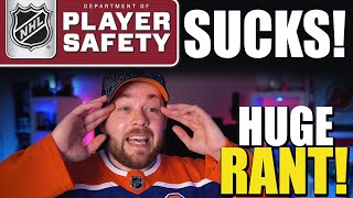 NHL Department of Player Safety SUCKS! **RANT!** (McDavid \u0026 Stephenson)