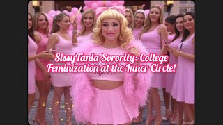 🌸✨ SissyTania Sorority: College Feminization at the Inner Circle! 👠💖