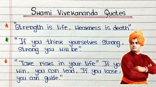 Swami Vivekananda Motivational Quotes in English | Swami Vivekananda Quotes in English | Edu Caring