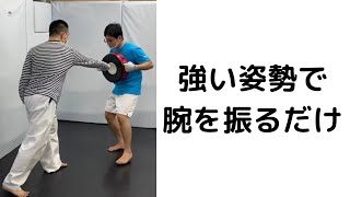 【誰ツヨDOJOy】強い姿勢で腕を振るだけで【武術】