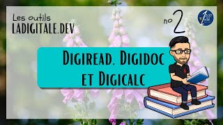 Outils La Digitale no 2 - Digiread, digidoc et digicalc - 1 App par jour No 133