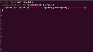 JAVA 02 Creating your first program