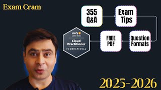 Pass the AWS Cloud Practitioner Exam in 2025! 💥 355 Practice Questions + Free PDF + Exam Tips