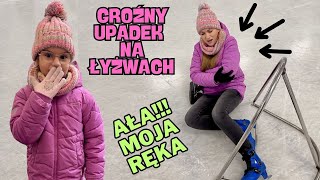 To mogło skończyć się źle... Pierwszy raz na łyżwach⛸️💖