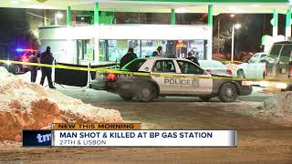 47-year-old man shot, killed at Milwaukee gas station