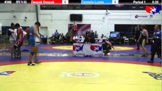 Schultz MFS 74 KG Cons. Round 3: Deepak Deepak (India) vs. Carmelo Lumia (Italy)