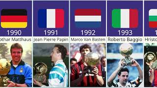 All Fifa Ballon d'Or Winners List From 1990 Till 2023