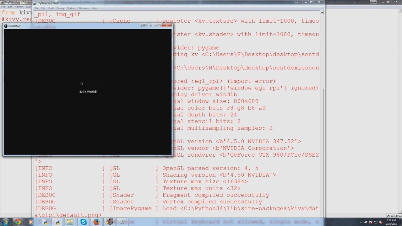 Kivy Tutorial 1 How To Create Mobile Apps With Python Kivy Vs Beeware