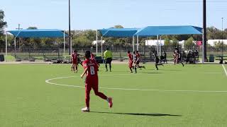 ECNL 2012 Dallas Texans Academy vs DKSC