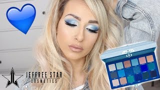 JEFFREE STAR BLUE BLOOD PALETTE | REVIEW, TUTORIAL, FIRST IMPRESSIONS