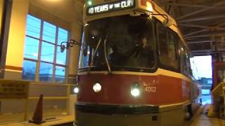 CLRV 4002 on the Transfer Table at Hillcrest Shops