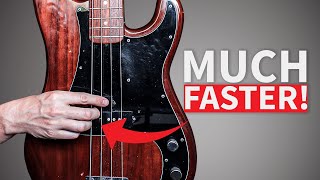 This Technique Makes Bassists Play MUCH Faster!