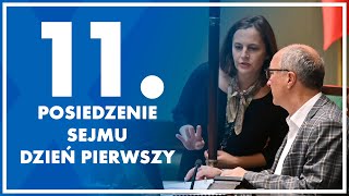 11. posiedzenie Sejmu - dzień pierwszy.  8 maja 2024 r.