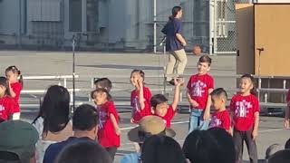 2022 Rolling Ridge Spring performance - kindergarten class Marcus