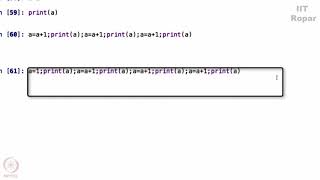 Executing a sequence of instructions in the Console