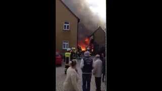 Scheunenbrand in Buttenheim 04.04.2015 16Uhr