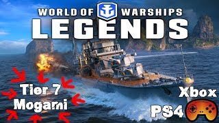 Mogami Tier 7 angespielt in World of Warships Legends für Ps4 und Xbox