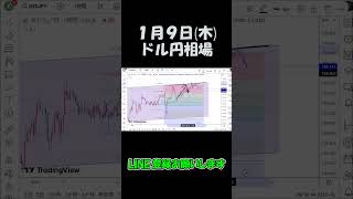 1月9日ドル円最新予想切り抜き【海外FX/仮想通貨】 #shorts