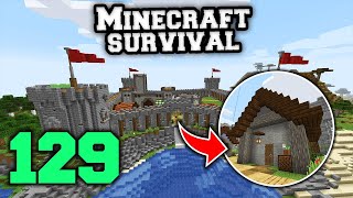 Minecraft Prezivljavanje 129 | 1.16.1 TAJNA KUCA U DVORCU