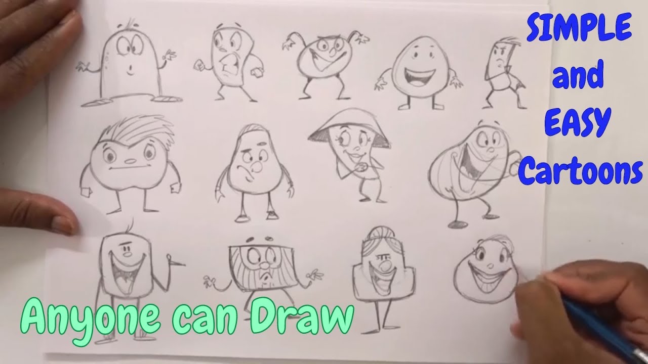How To Draw A Simple Cartoon Character Swingcity16 How To Draw A Simple Cartoon Character Swingcity16