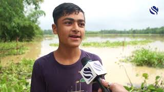 কুলাউড়া ও রাজনগর উপজেলার বন্যা পরিস্থিতির চরম অবনতি