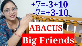 Abacus tutorial for kids in Hindi || Big Friend Formula Abacus in Hindi ||Addition and Substraction