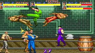 Final Fight Arcade (30th Anniversary Edition) 3 players Guys 1cc difficulty Hardest (level 08/04)