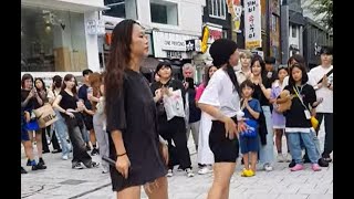 20230824 hongdae busking 홍대 여성댄스팀 #메이져스티(majesty) 버스킹 02 - ETA _ NewJeans