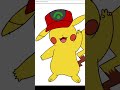 Python turtle🐢| draw Pikachu using python turtle🤩😎#python #shorts
