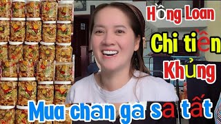 Chấn động Hồng Loan Chi tiềng khủng Mua chân gà xã tất tặng nhân viên ăn tết tây