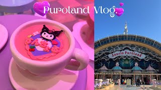 vlog) #22 念願🎀サンリオピューロランド | メルヘン工房でお名前ホルダーを作る 🦄🌈 #vlog #caratvlog