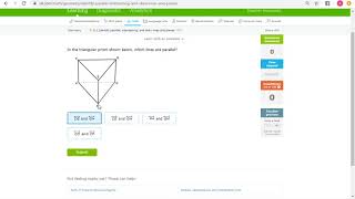 IXL D1:  Identify Parallel, Intersecting, and Skew Lines and Planes (Geometry)