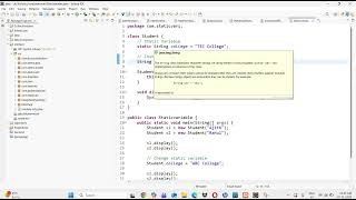 Episode 25 Static variable