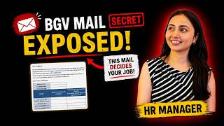 What’s Inside a Background Verification Email? 😱 (HR Secrets Revealed!) BGV