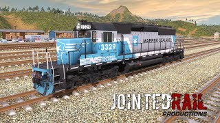 Trainz Simulator 2019 [ Jointed Rail Add-On ] - EMD SD40-2 Maersk (PayWare)