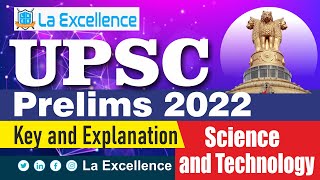 UPSC 2022 Prelims General Studies Science & Technology by Malleswari Reddy Madam || La Excellence