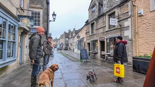 Corsham - A Historic English Market Town with Peacocks Roaming - The Cotswolds - Walking Tour 4K