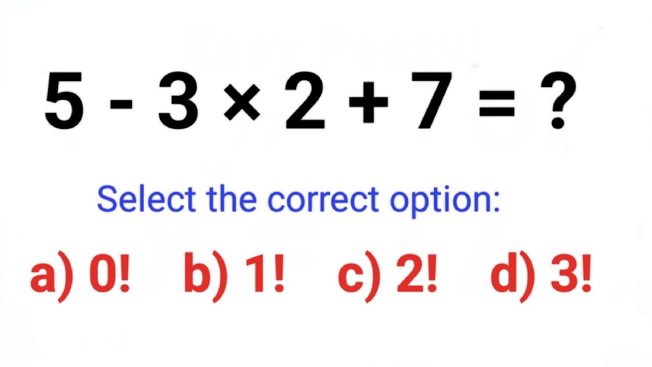 VIRAL MATH PROBLEM! Can You Solve It Correctly?? #fastandeasymaths # ...