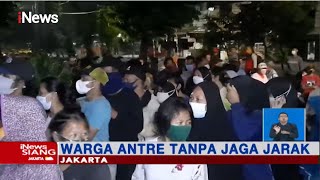 ANTUSIAS! Ratusan Warga di Utan Kayu Rela Antre dari Jam 3 Pagi demi Vaksinasi #iNews Siang 03/09