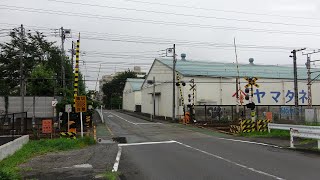 青梅線「航空支庁前踏切」　Ome Line Kokushichomae railroad crossing　2021.8.12