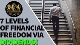 7 Levels of Financial Freedom (FIRE) via Dividends