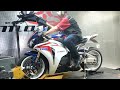 cbr 1000rr fireblade dinamômetro motonil araras