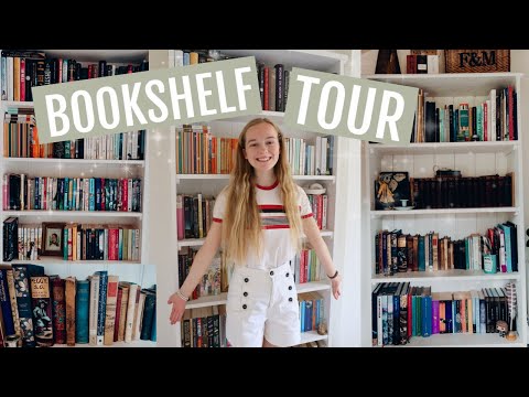 Aesthetic Library Tour – featuring lovely antique classics