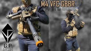 M4 VFC GBBR AIRSOFT. THE RECOIL TURNED OFF MY CAMERA.