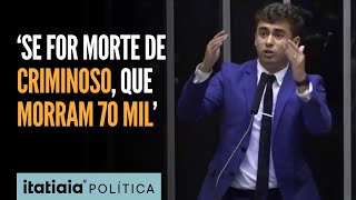 NIKOLAS FERREIRA FALA SOBRE HOMEM JOGADO DA PONTE E CASOS DE VIOLÊNCIA DE POLICIAL EM SÃO PAULO