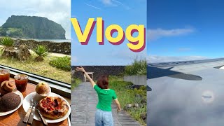 Vlog | 드디어 제주도로 떠난 3박 4일 | 제주 동쪽 맛집 카페 추천 | 성산프릳츠 | 유민미술관 | 새벽숯불가든 | 딱새우 맛집 | 블루보틀